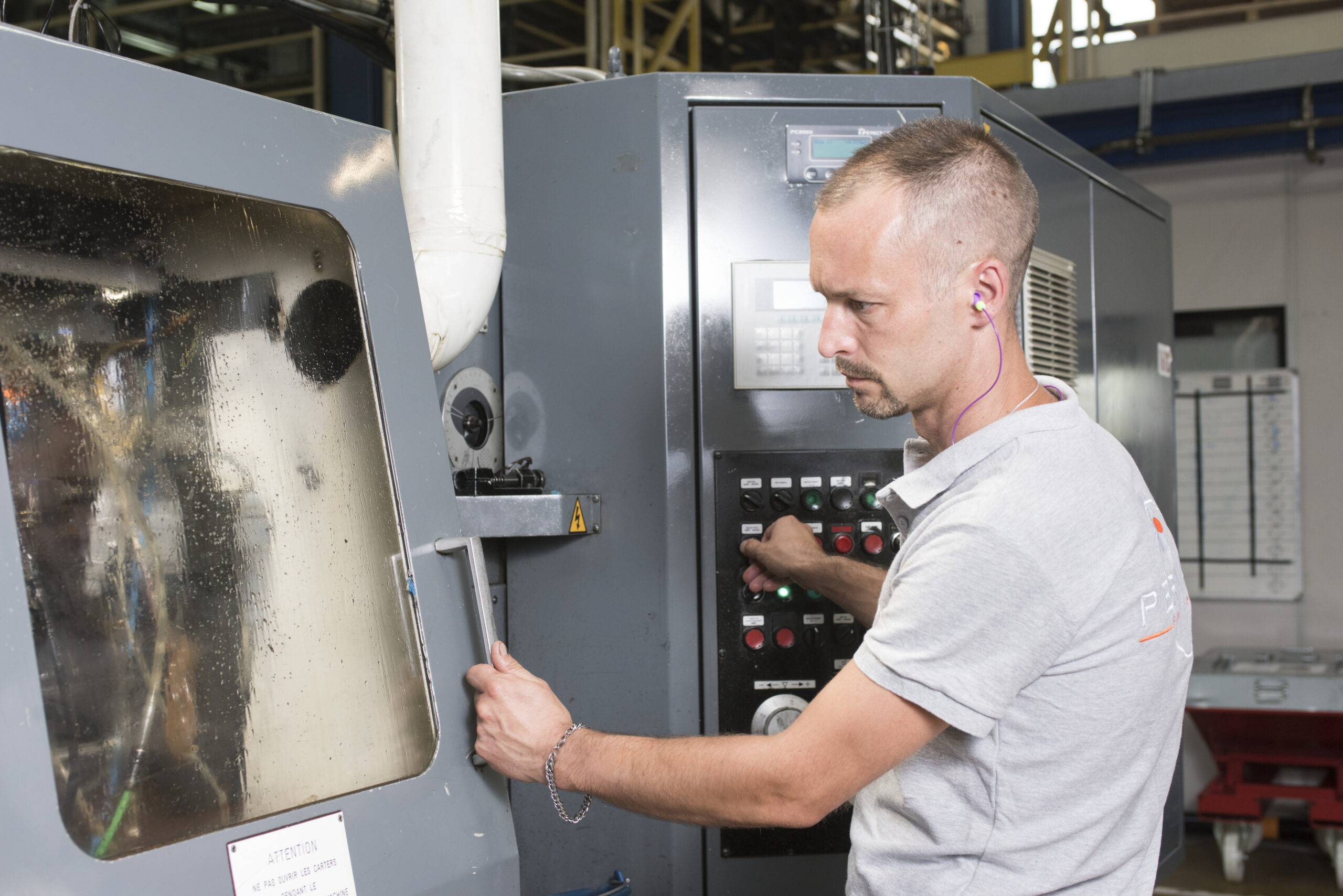 Photo opérateur régleur